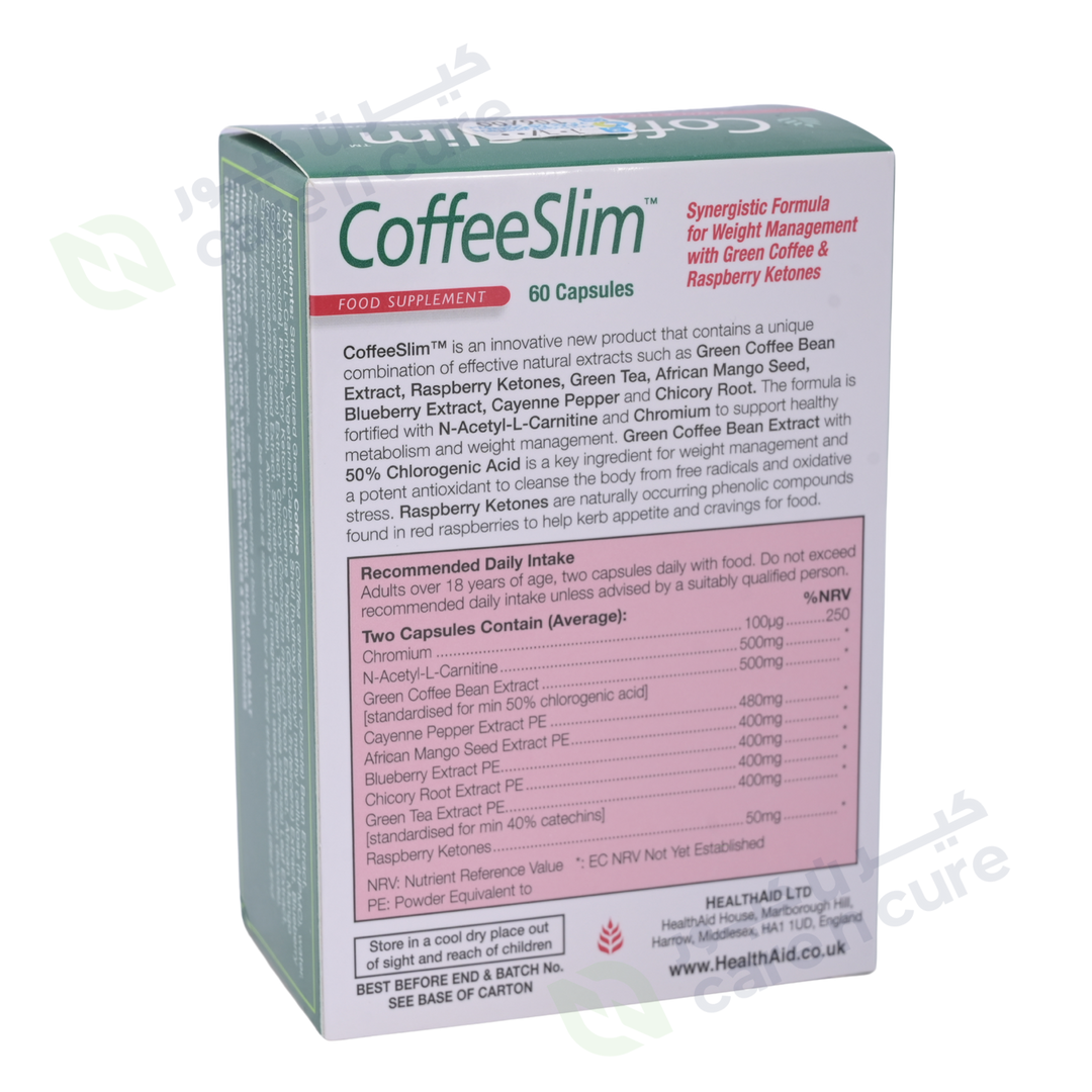 Buy Health Aid Coffieslim Cap 60's Online at Best prices in Qatar | CarenCure pharmacy Care n Cure Online Pharmacy Qatar Buy Health Aid Coffieslim Cap 60's Online at Best prices in Qatar | CarenCure pharmacy Care n Cure Online Pharmacy Qatar