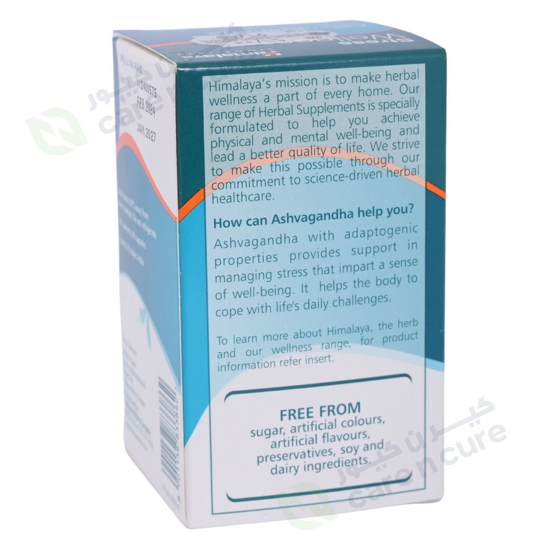 Himalaya Stress Wellness Ashvagandha 250 mg Tablets 60 Pieces