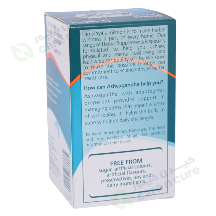 Himalaya Stress Wellness Ashvagandha 250 mg Tablets 60 Pieces