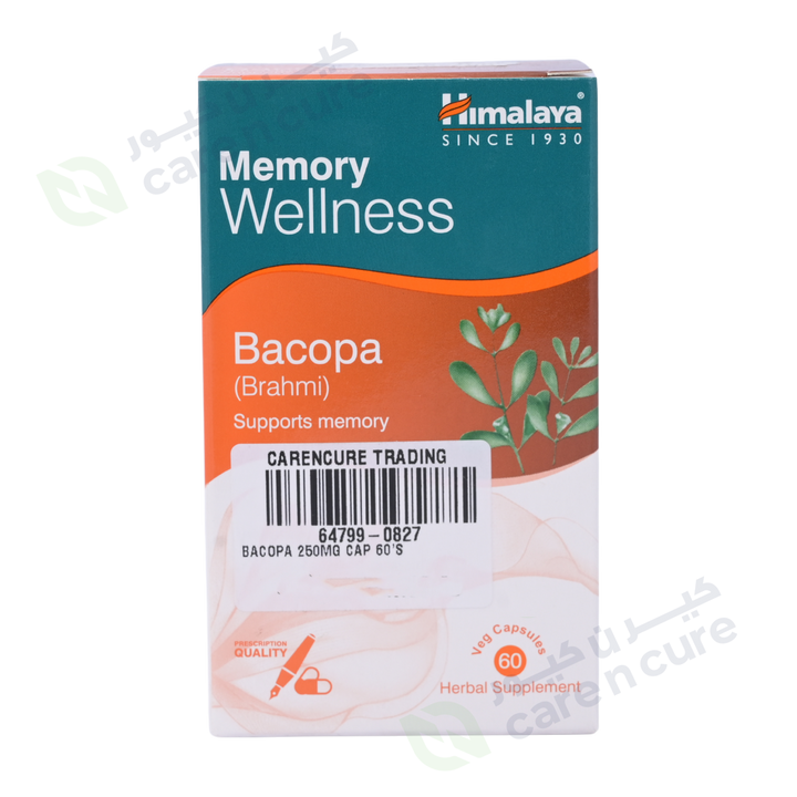 Himalalya Bacopa 250mg 60 Capsules