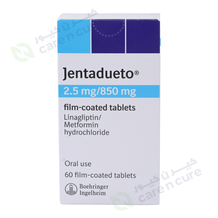 Jentadueto 2.5mg/850 mg Fc Tablets 60 Pieces