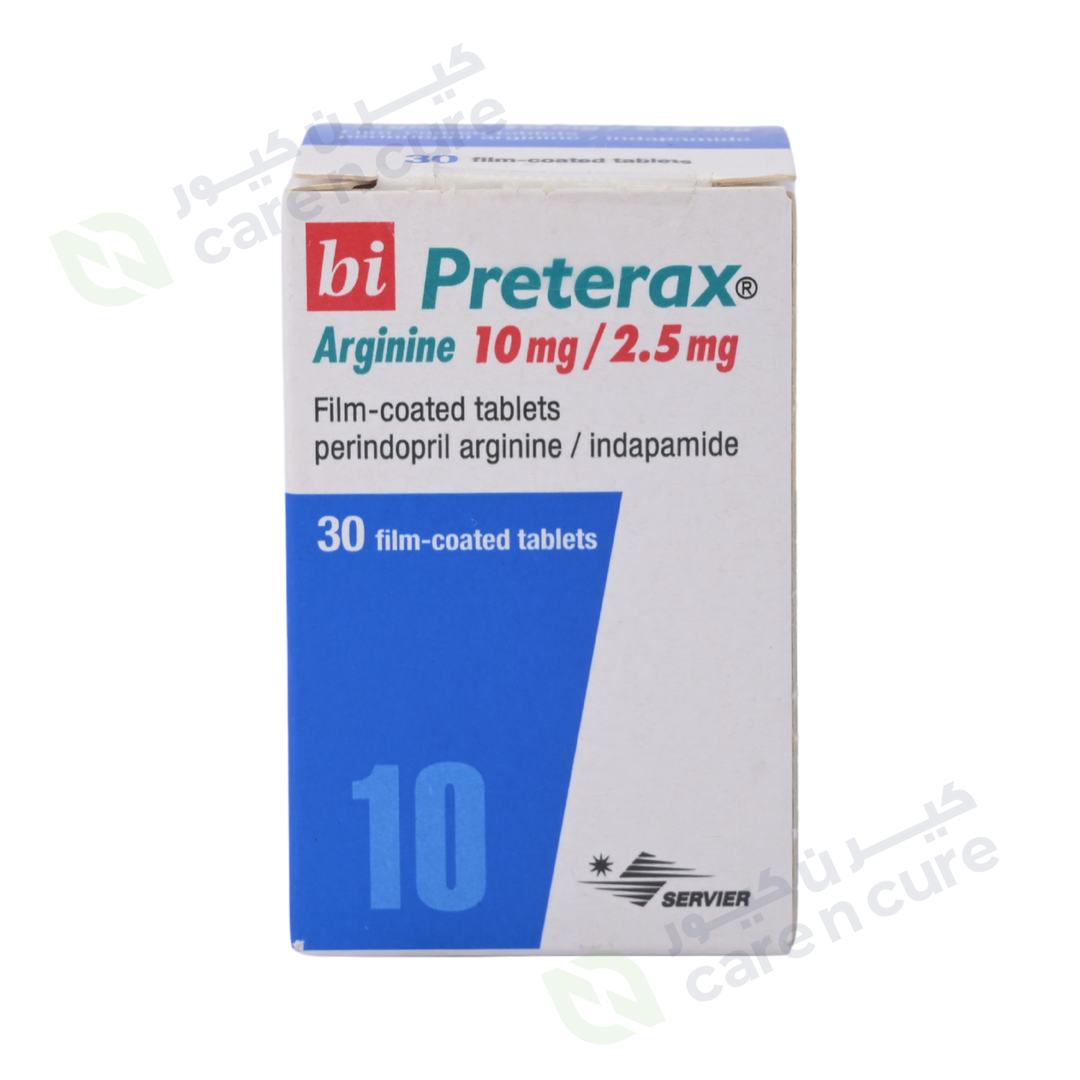 Bi Preterax Arginine 10mg /2.5mg Fc Tablets 30 Pieces