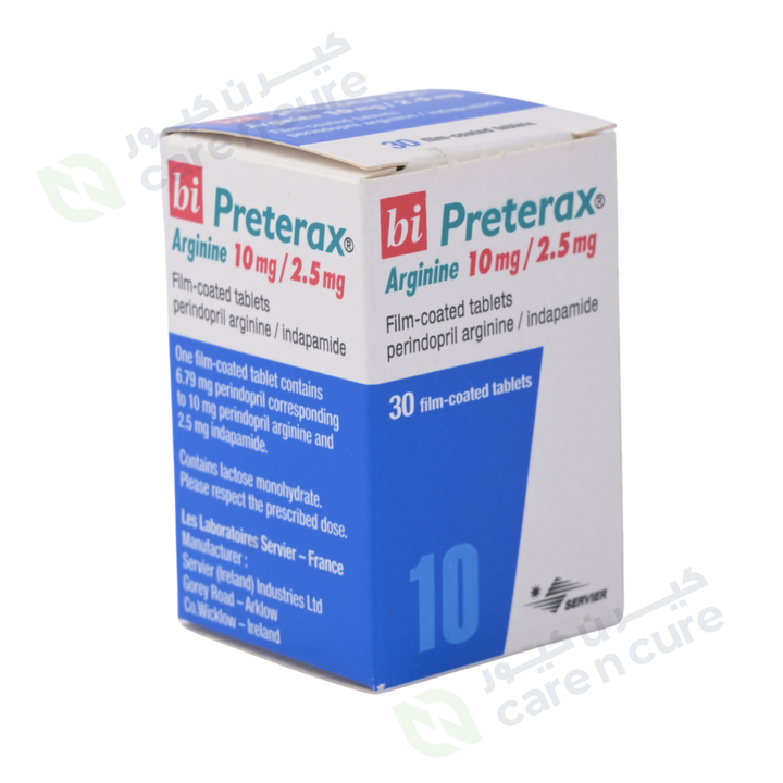 Bi Preterax Arginine 10mg /2.5mg Fc Tablets 30 Pieces