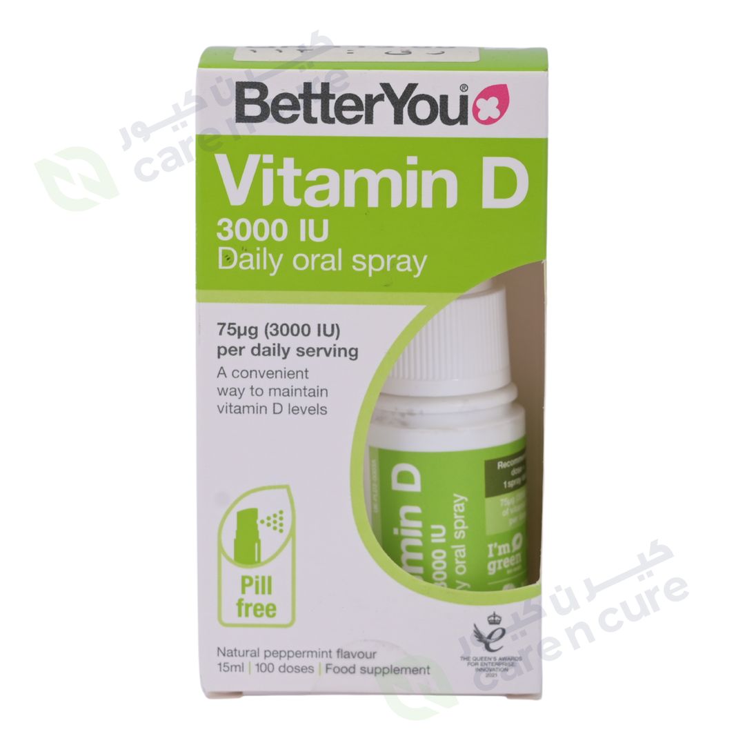 Dlux 3000 Vitamin D Oral Spray 15ml
