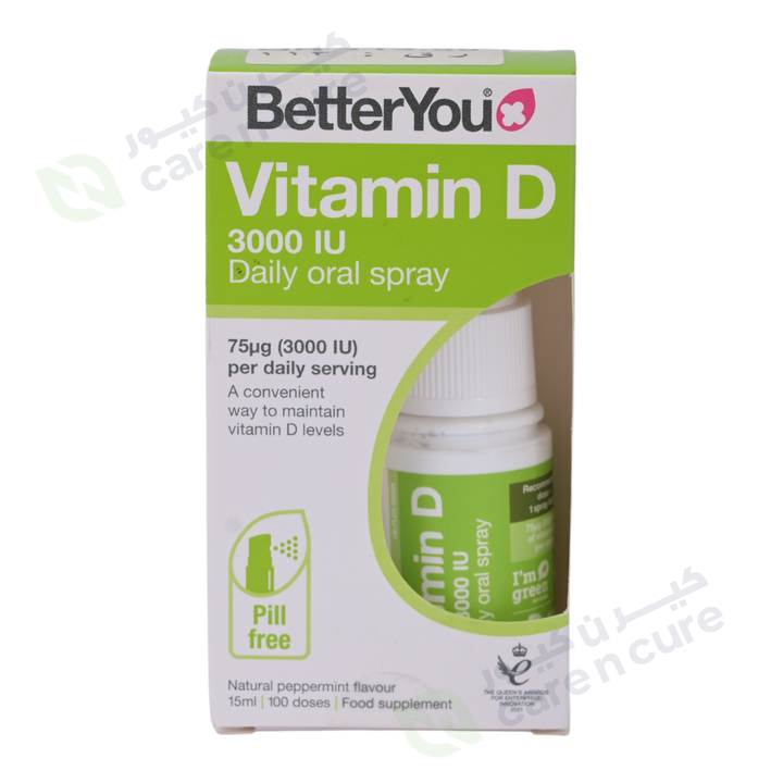 Dlux 3000 Vitamin D Oral Spray 15ml