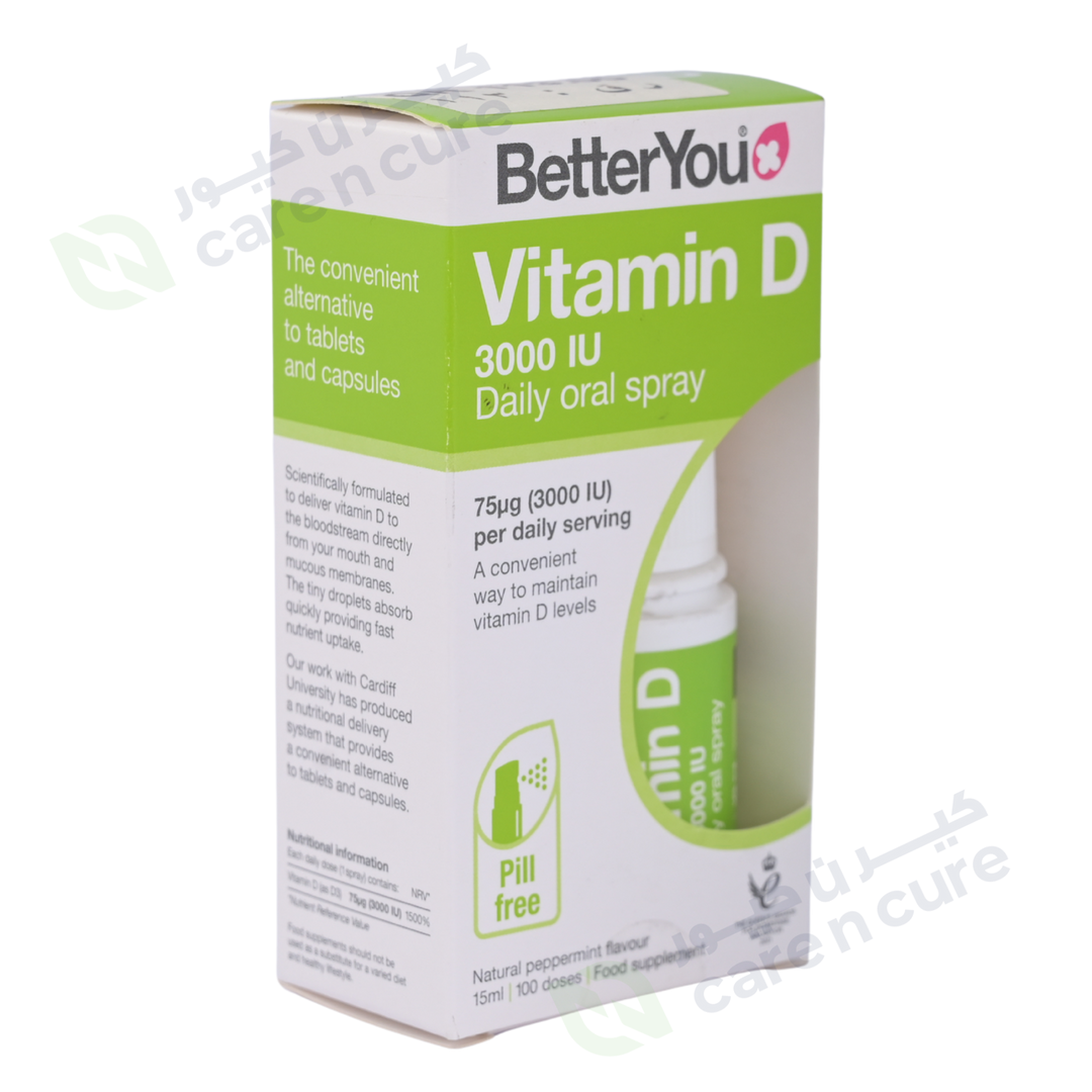 Dlux 3000 Vitamin D Oral Spray 15ml