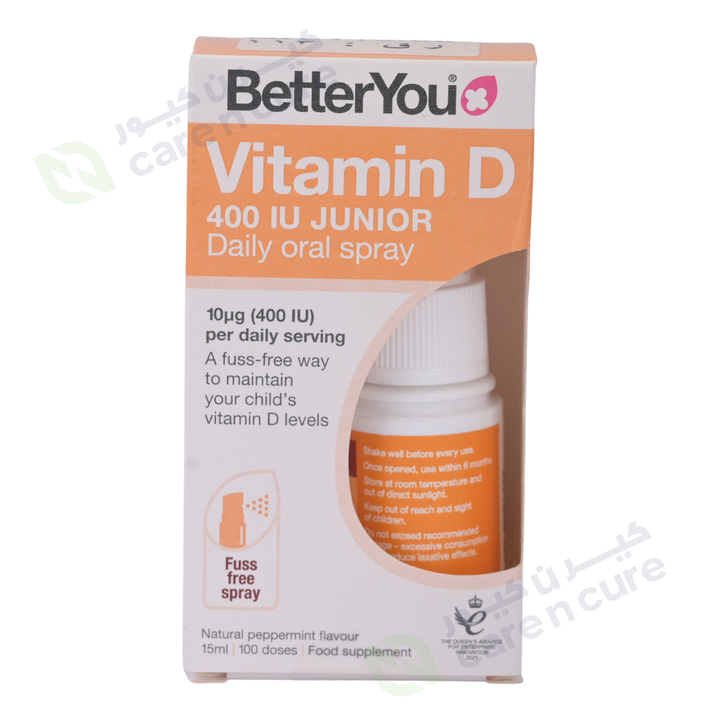 Dlux Junior Daily Vitamin D Oral Spray 15ml