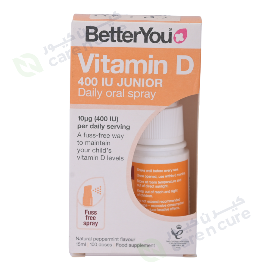 Dlux Junior Daily Vitamin D Oral Spray 15ml