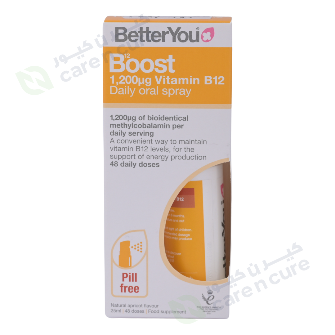 Boost Vitamin B12 Oral Spray 25ml
