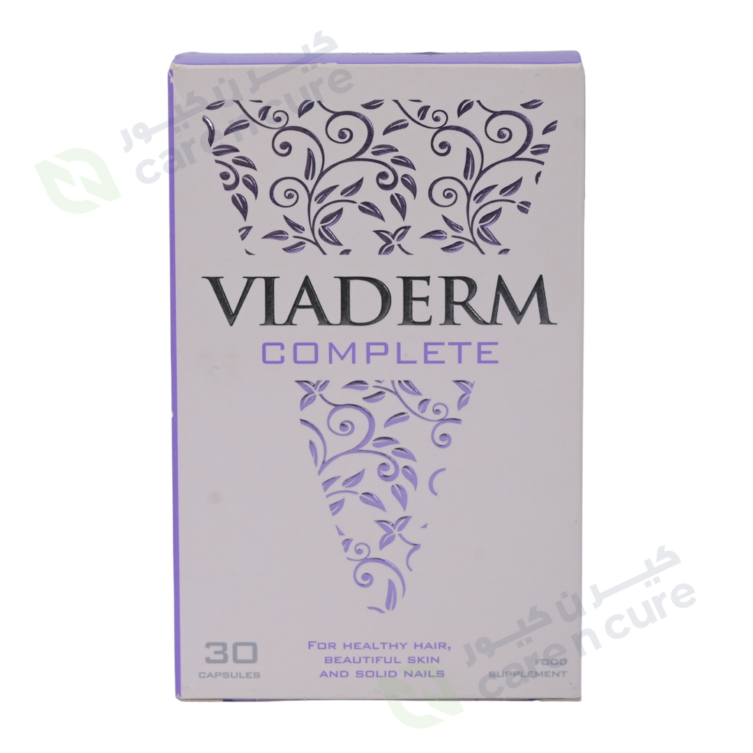 Wallmark Viaderm Complete Cap 30 Pieces