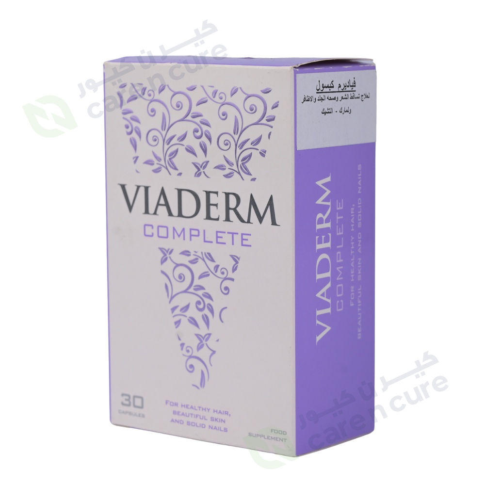 Wallmark Viaderm Complete Cap 30 Pieces