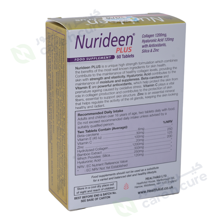 Health Aid Nurideen Plus 60 Tablets