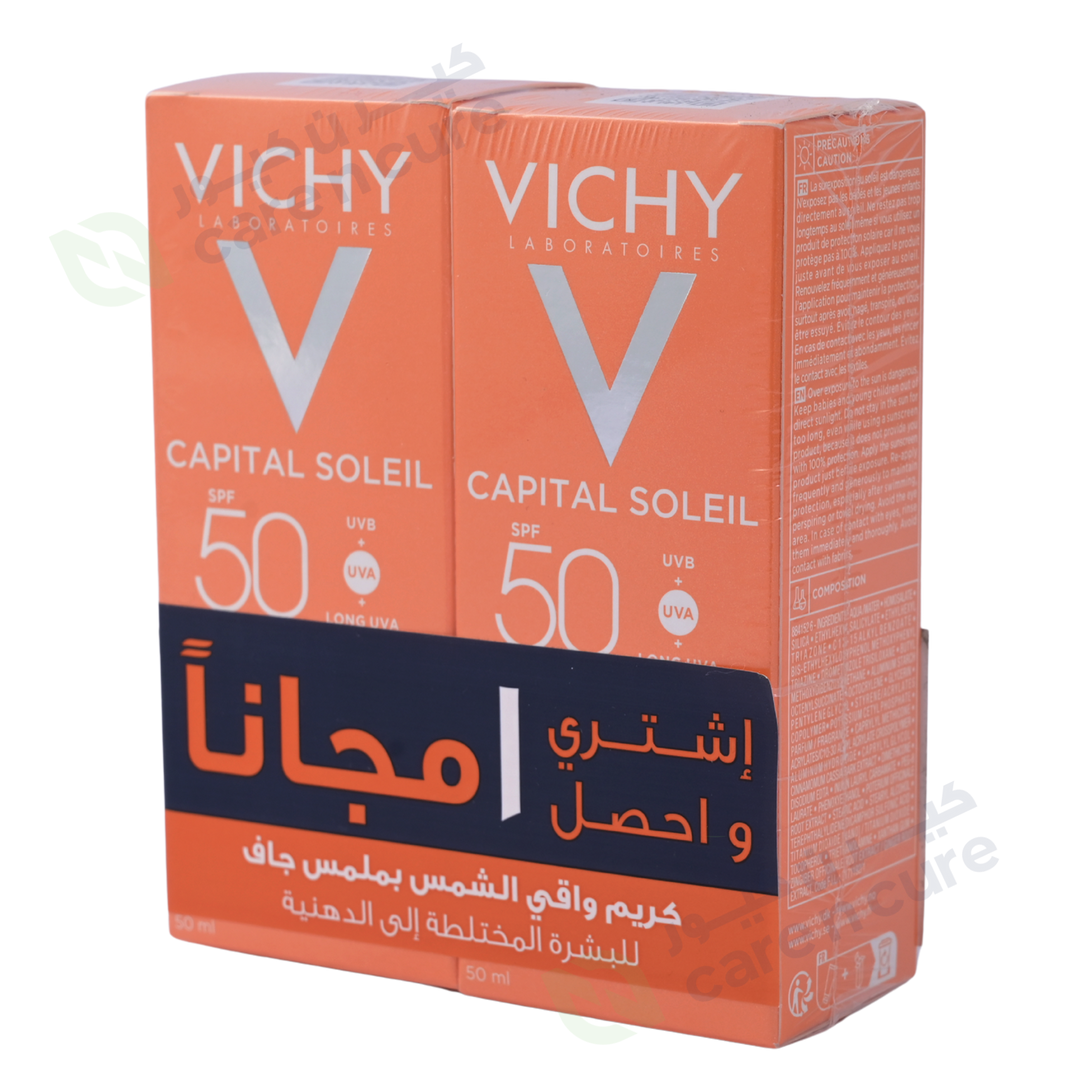 Vichy Ideal Soleil SPF50 Mattifying Face Fluid Dry Touch 50 ml