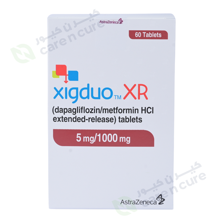 Xigduo Xr Tablets 5mg/1000mg Tablets 60 Pieces
