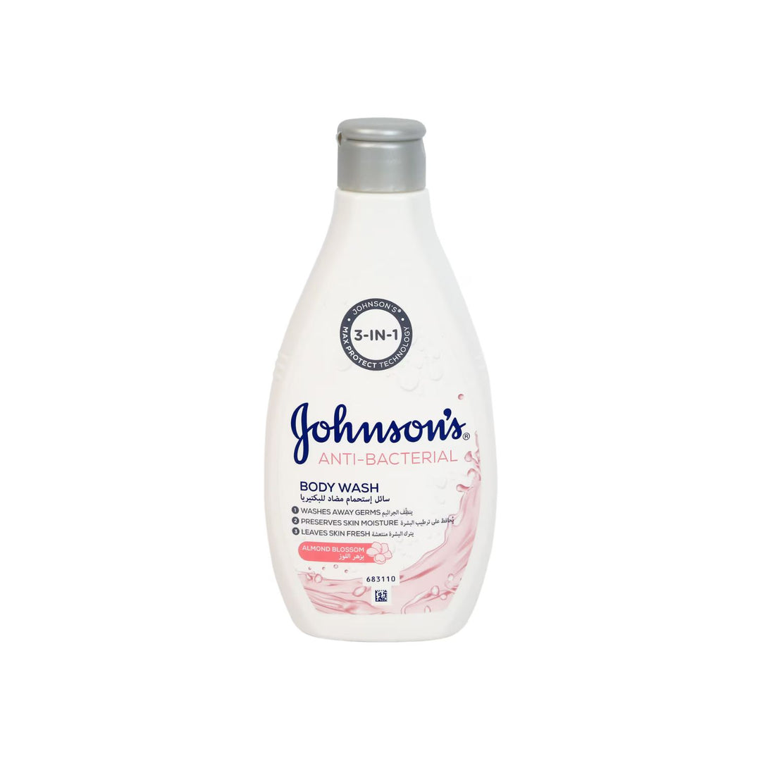 Johnson & Johnson Anti - Bact Body Wash Almond Blossom 250ml