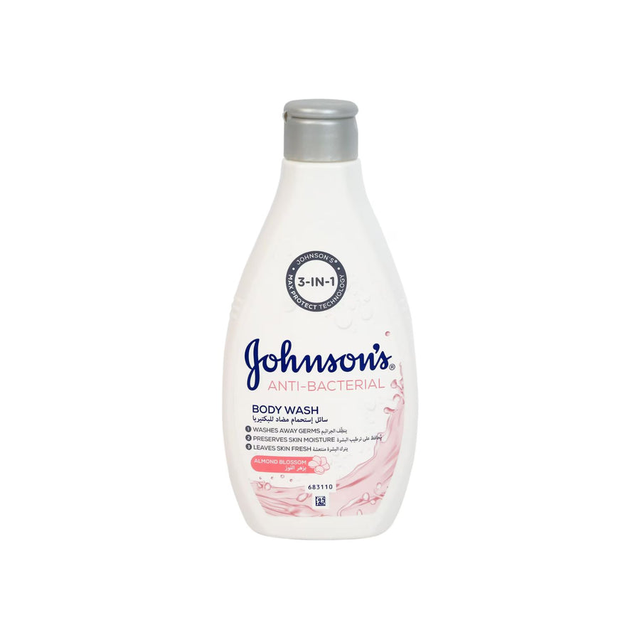 Johnson & Johnson Anti - Bact Body Wash Almond Blossom 250ml