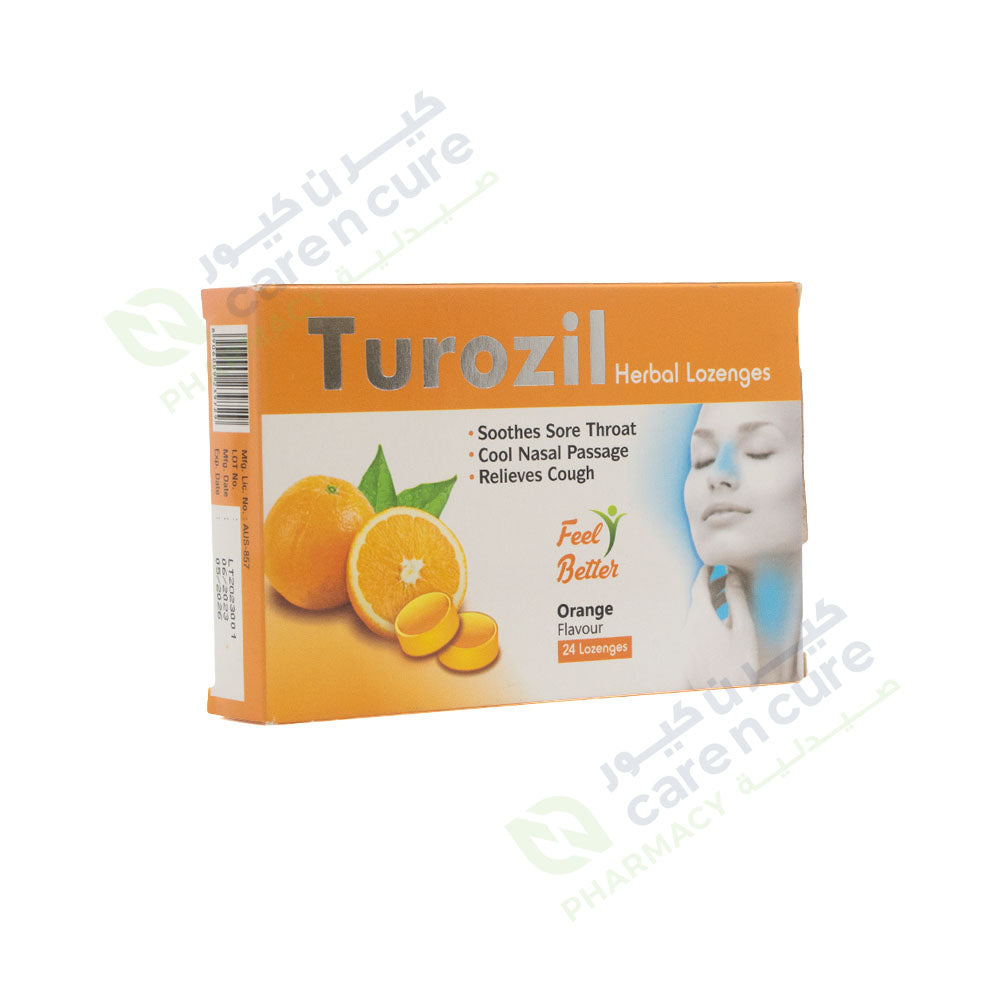 Turozil Lozengers Assorted 24 Pieces 