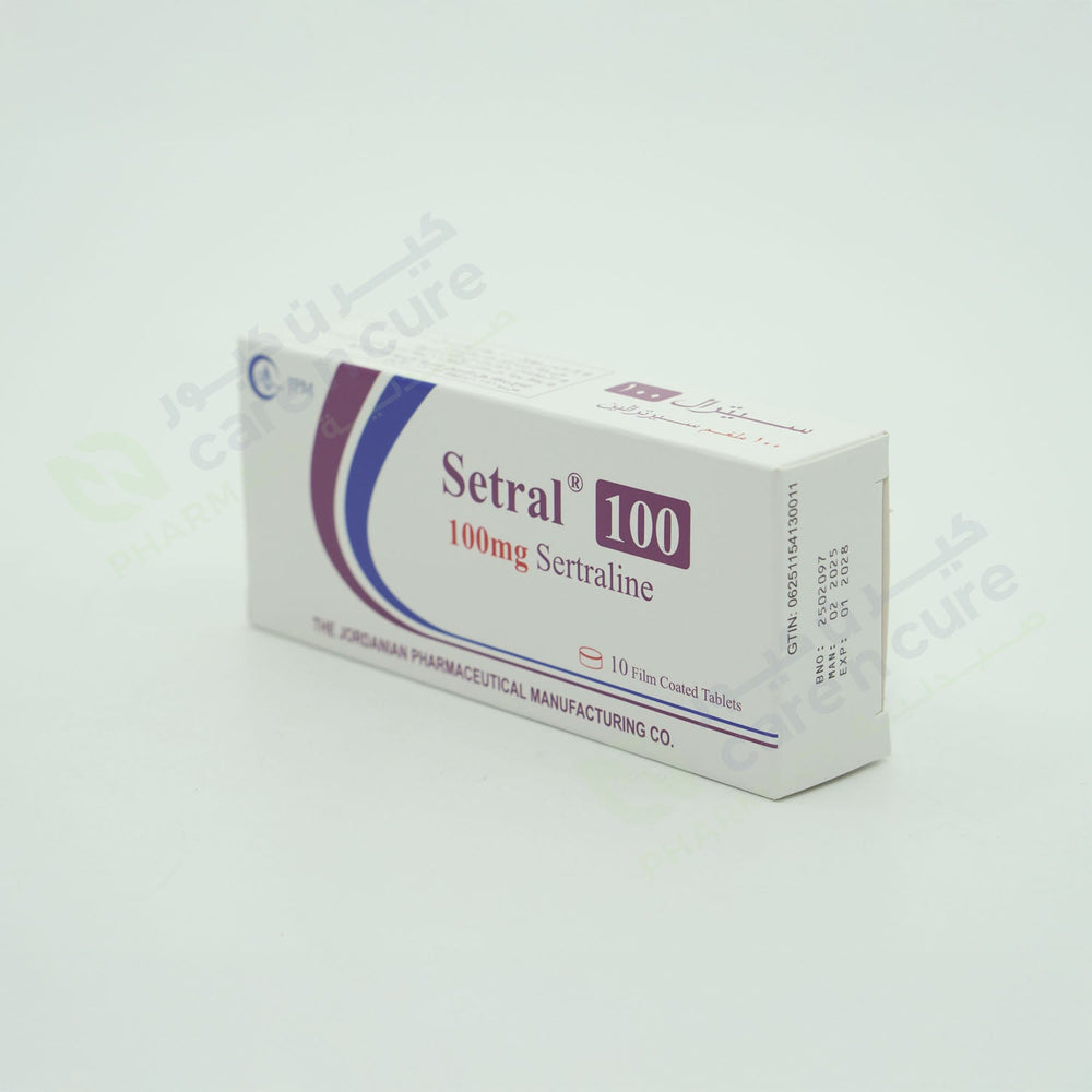 Setral 100 mg Tablets 10 Pieces