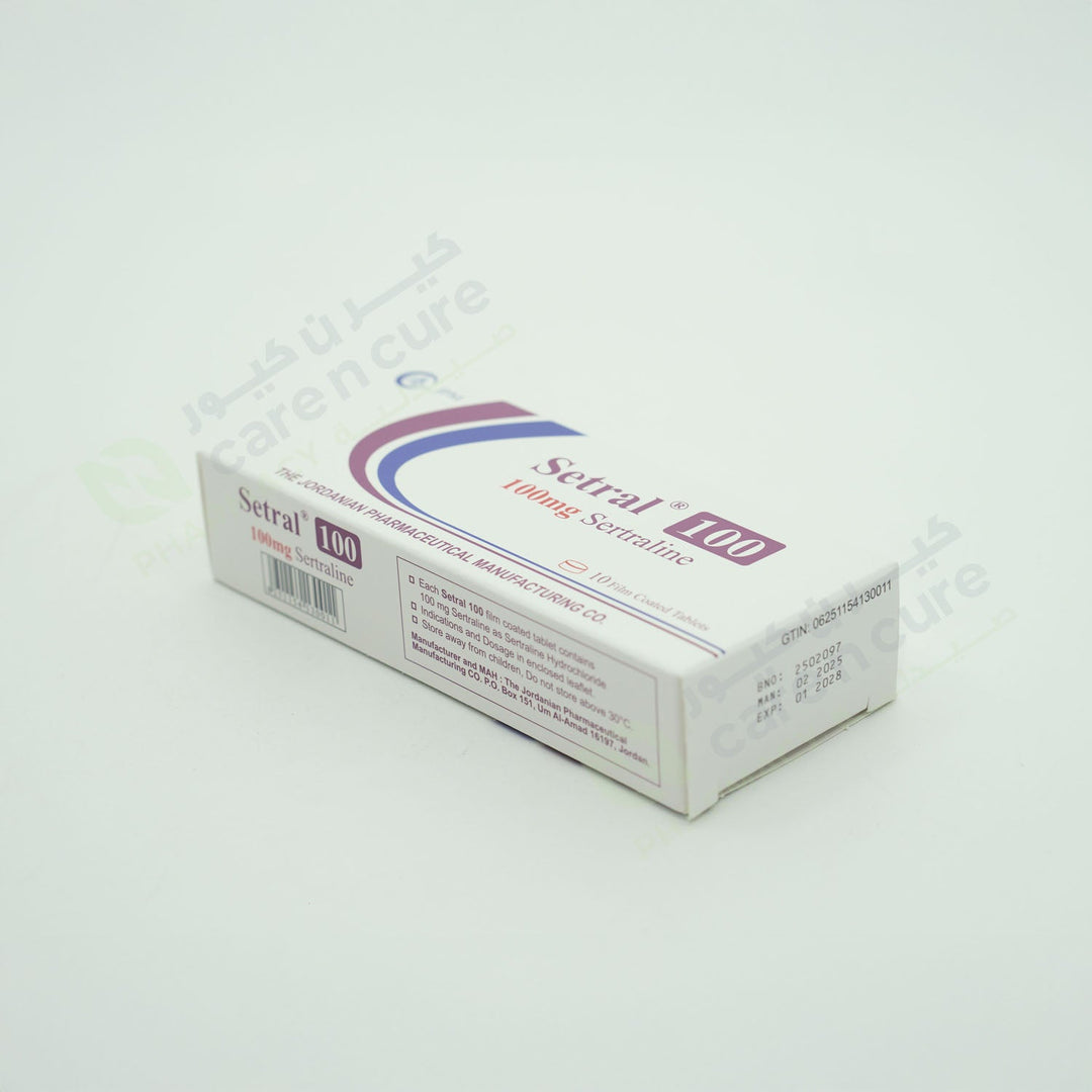Setral 100 mg Tablets 10 Pieces
