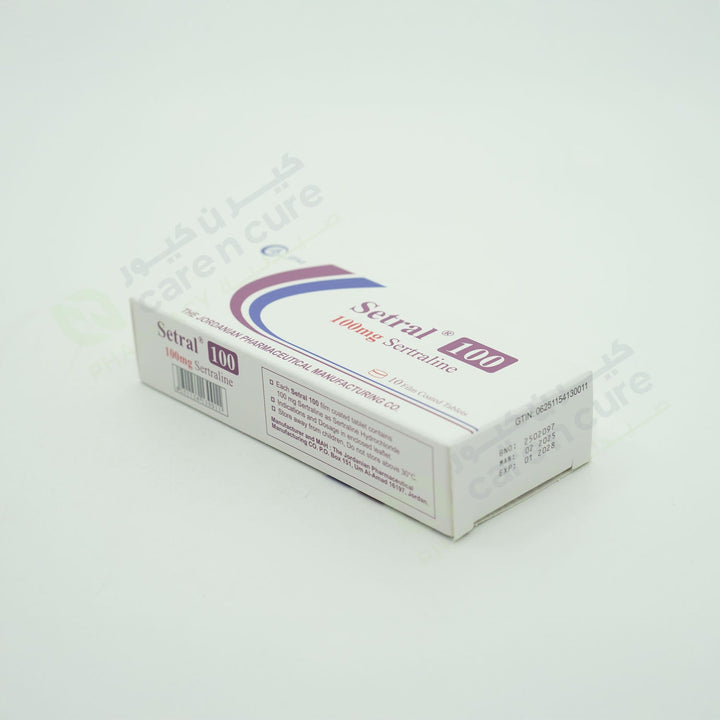 Setral 100 mg Tablets 10 Pieces