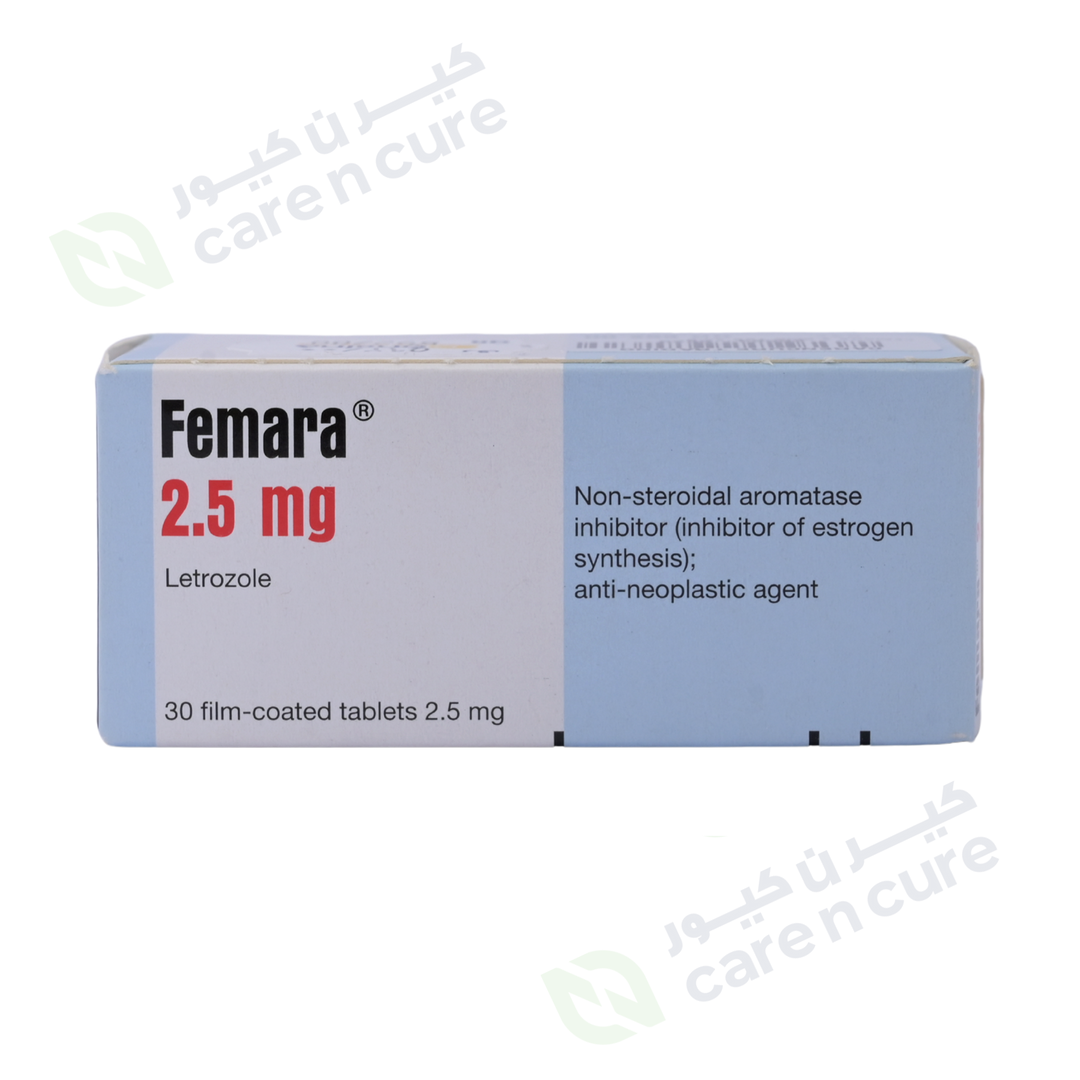 Femara 2.5mg Tablets 30 Pieces