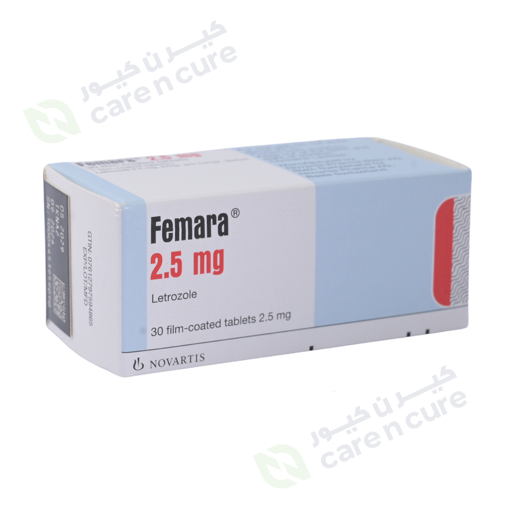 Femara 2.5mg Tablets 30 Pieces