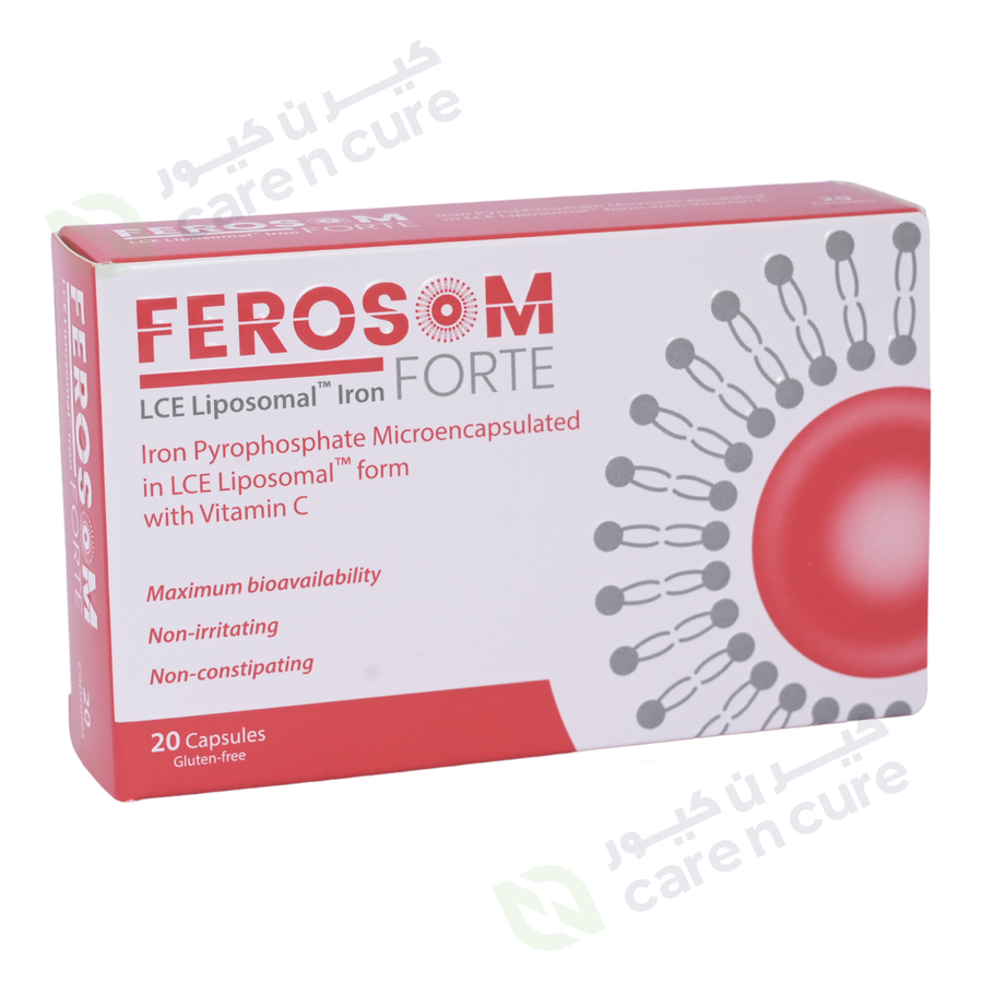 Ferosom Forte Capsules 20 Pieces