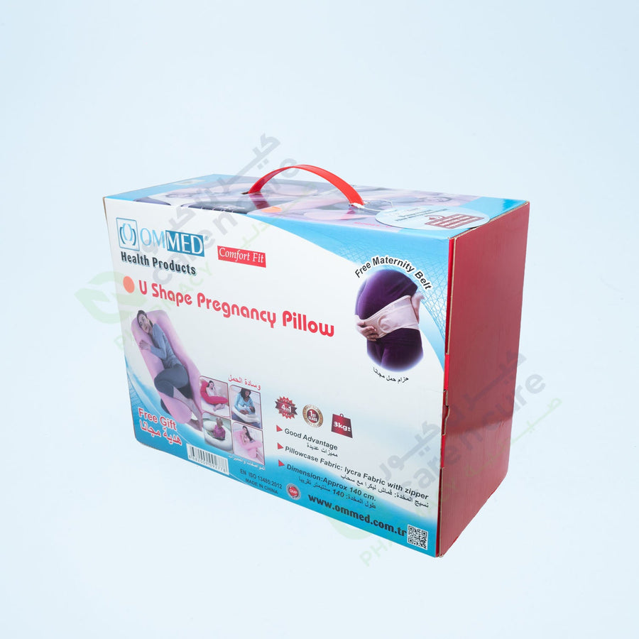 Ommed U Shape Pregnant Pillow With Maternity Belt