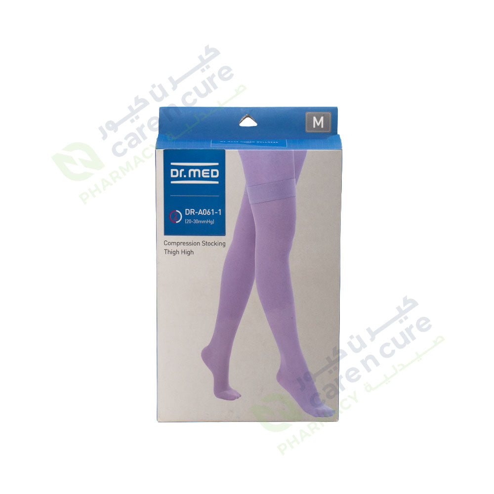 Dr.Med Comp Stocking Thigh High Dr-A061 (L-Beige) Dr.Med Comp Stocking Thigh High Dr-A061 (L-Beige)