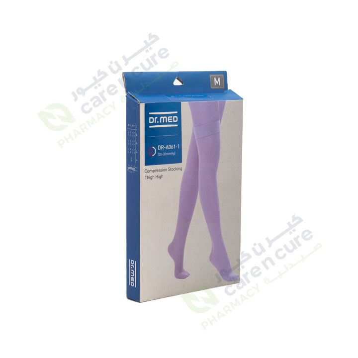 Dr.Med Comp Stocking Thigh High Dr-A061 (L-Beige)