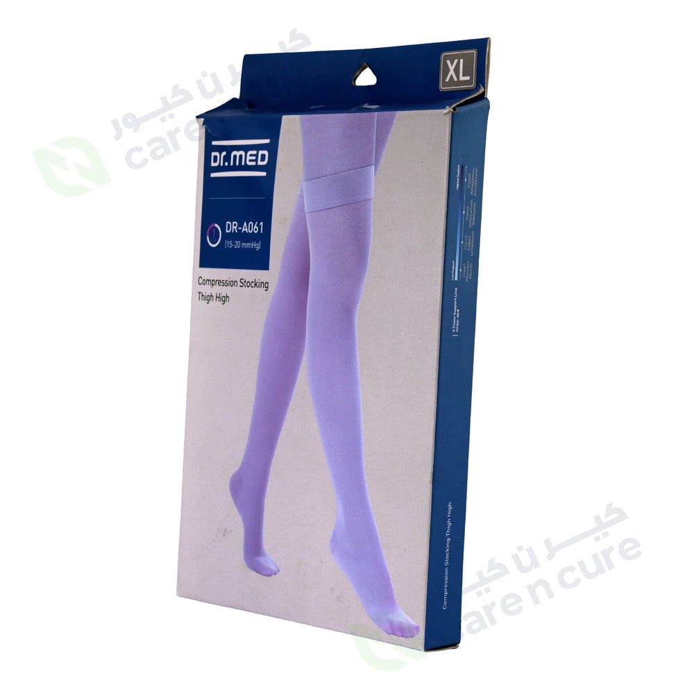Dr.Med Comp Stocking Thigh High Dr-A061 (Xl-Beige)