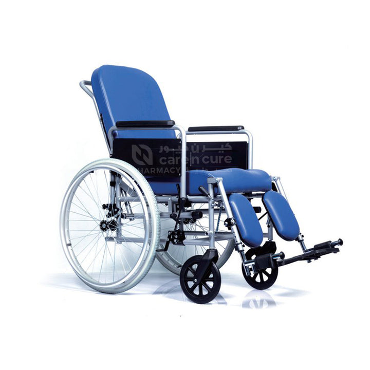 Yuwell Commode Chair With 24 Rear Wheel Y103