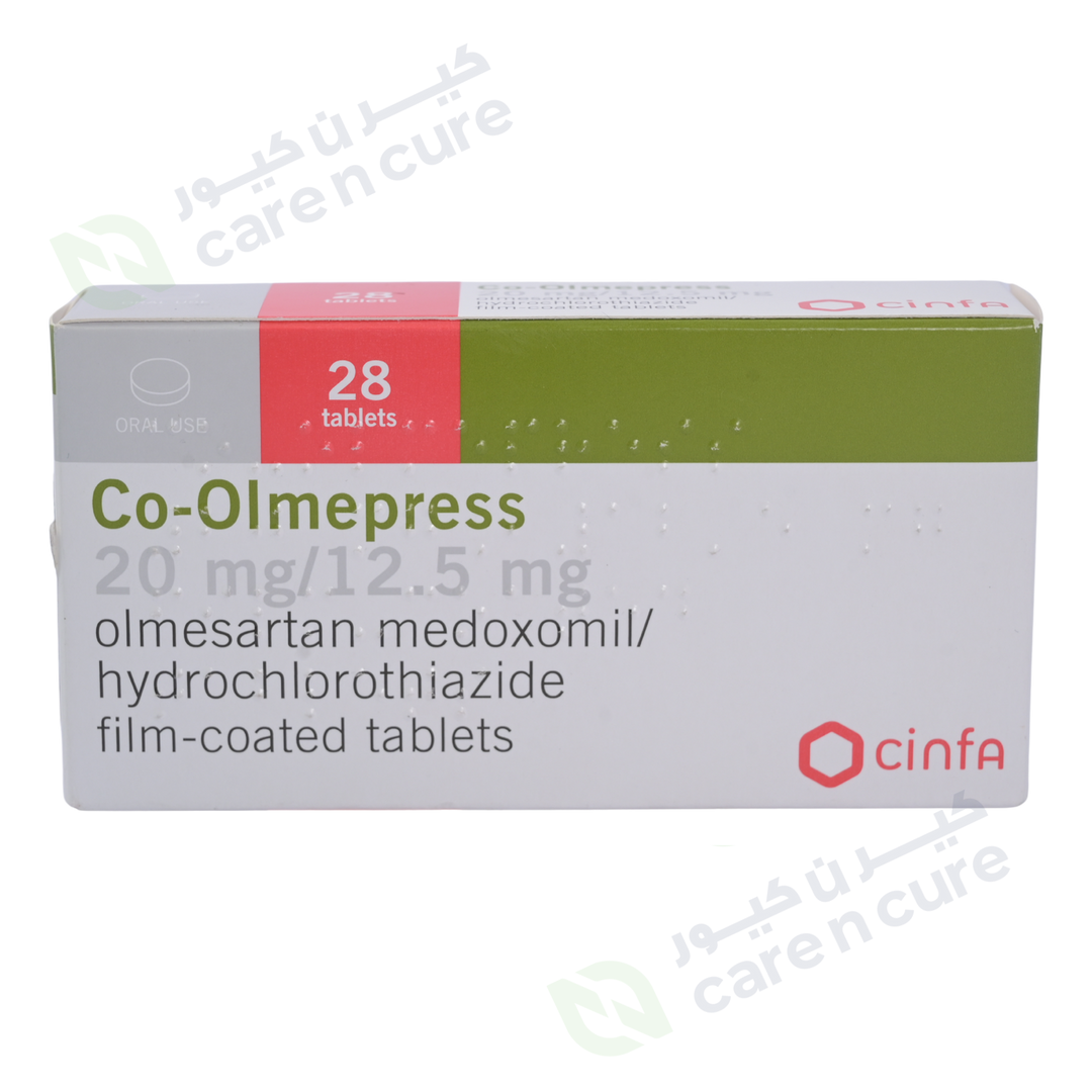 Co-Olmepress 20/12.5 mg Fc Tablets 28 Pieces