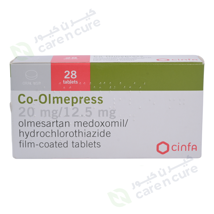 Co-Olmepress 20/12.5 mg Fc Tablets 28 Pieces