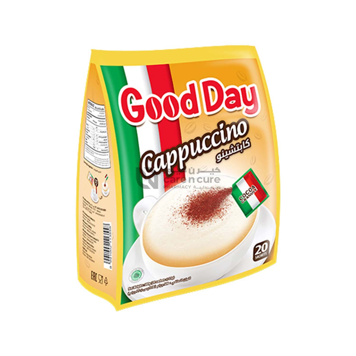 Good Day Instant Coffee Cappuccino 3 in 1 Bag 25gm 20s