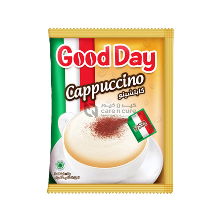 Good Day Instant Coffee Cappuccino 3 In 1 Bag 25gm (30's)Good Day Instant Coffee Cappuccino 3 In 1 Bag 25gm (30's)