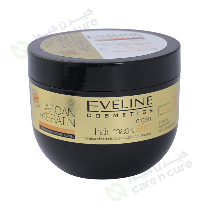 Eveline Argan+Keratin Hair Mask 8In1 300ml