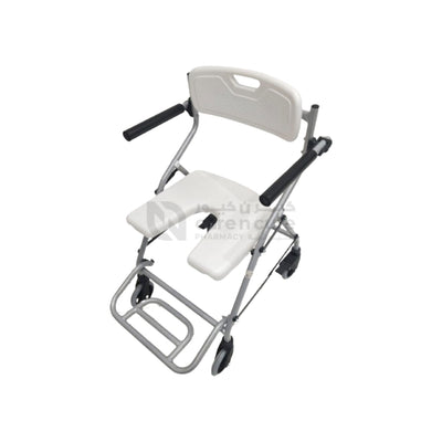 Medica Shower Chair U Shape Seat & 4 ~ Wheels Fbl654201