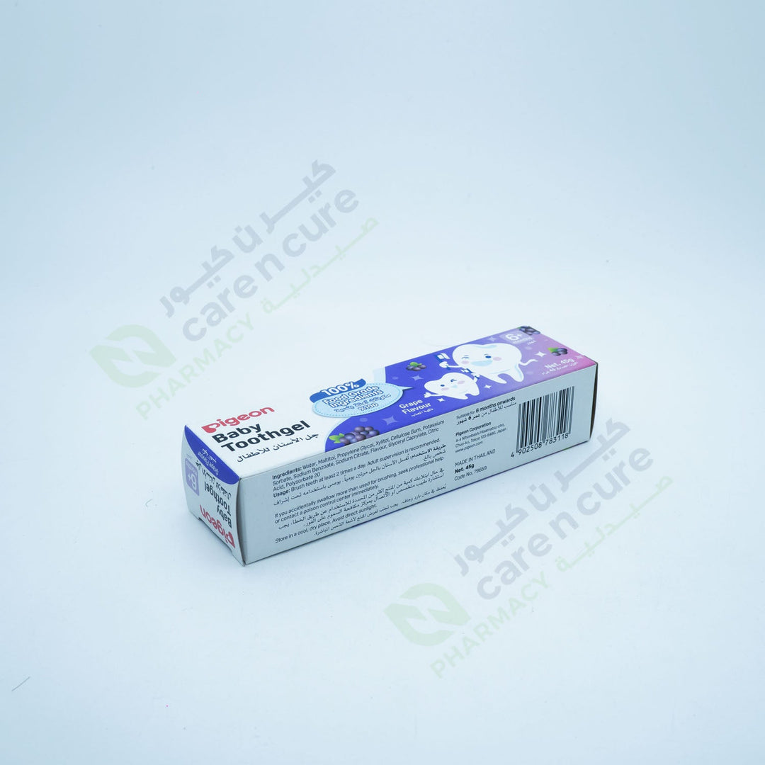 Pigeon Baby Tooth Gel 45 Grams Grapes 78311