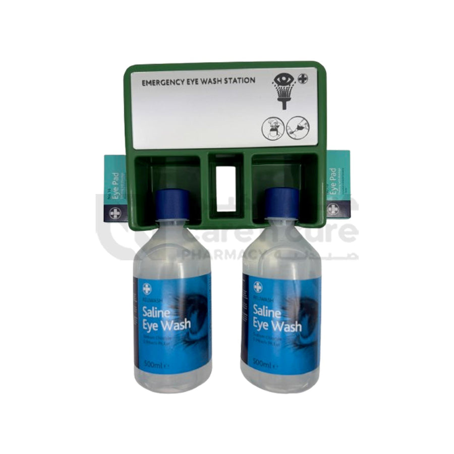 Reliwash Eye Wash Station 500 ml X 2