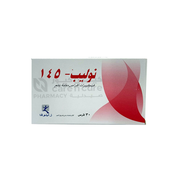 Nolip 145 mg Tablets 30 Pieces