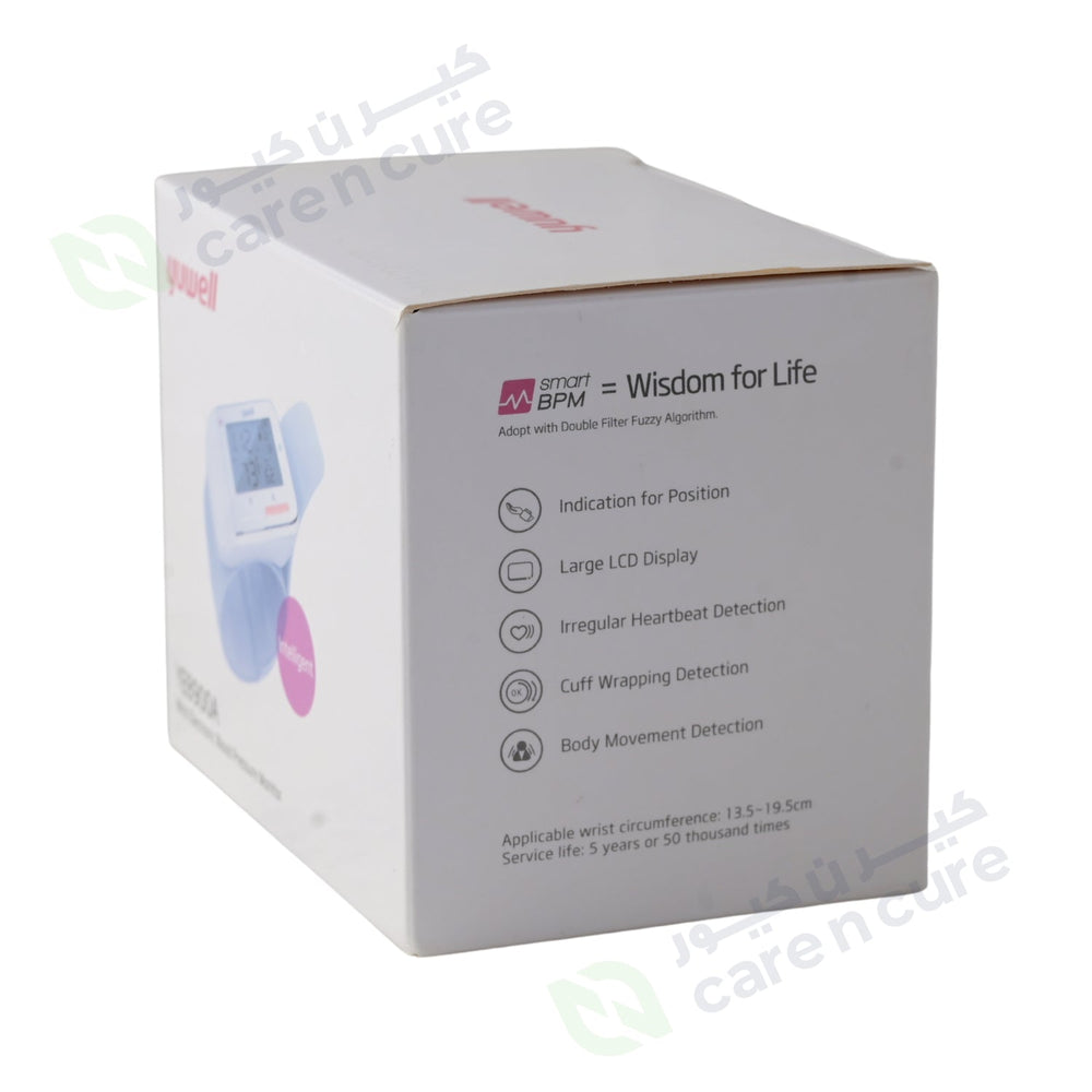 Yuwell Blood Pressure Monitor (Wrist) Ye8900A