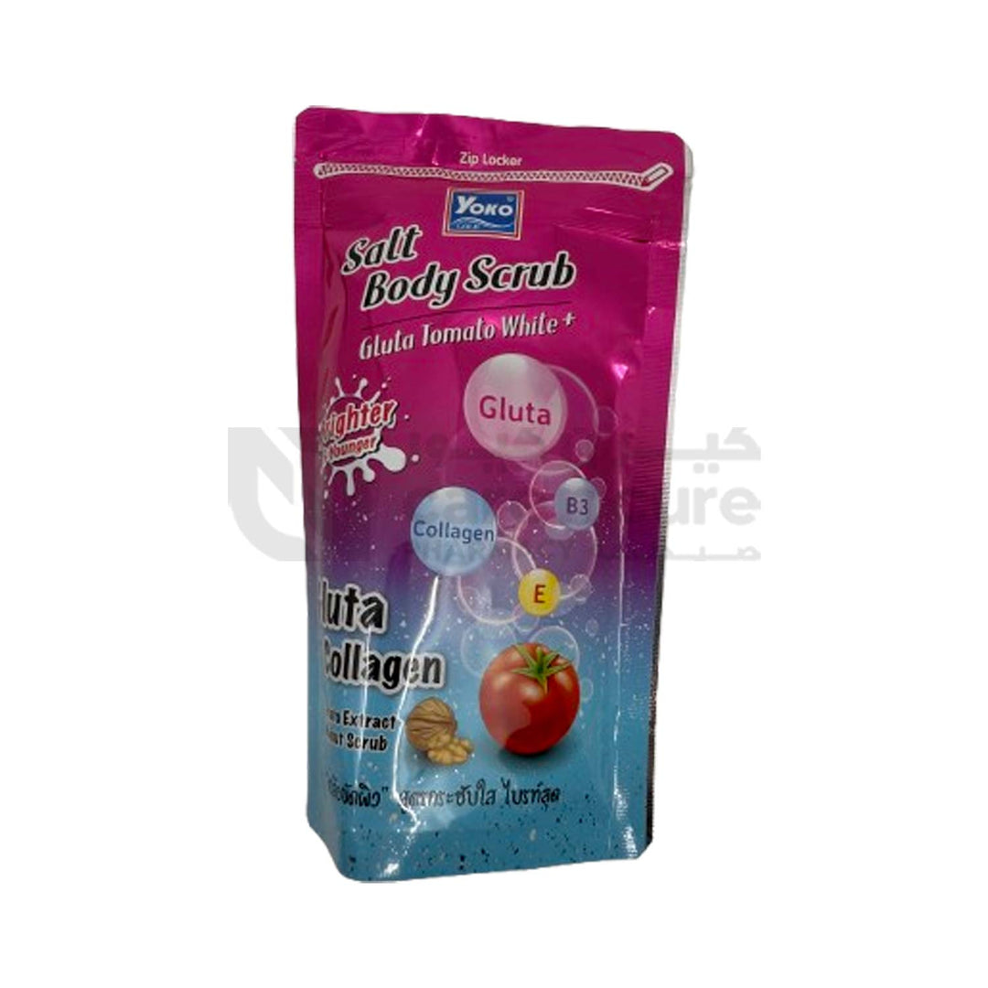 Yoko Gold Salt Body Scrub Gluta Tomato White+ 350 gm