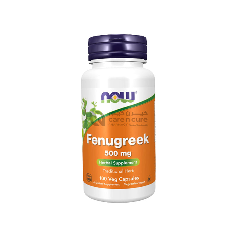 Buy Now Fenugreek 500 mg Cap 100 Pieces Online at Best prices in Qatar CarenCure pharmacy