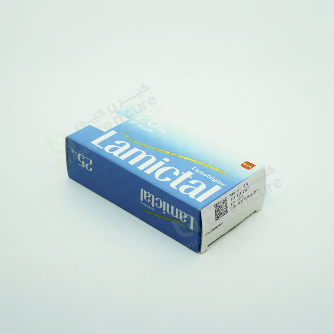Lamictal 25mg Tablets 30 Pieces (Original Prescription Is Mandatory Upon Delivery) Lamictal 25mg Tablets 30 Pieces (Original Prescription Is Mandatory Upon Delivery)