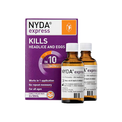 Nyda Express Lice Speay Double Pack 50ml X2