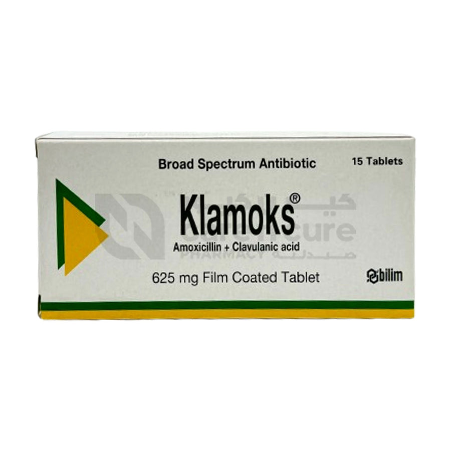 Klamoks 625mg Tab 15 Pieces