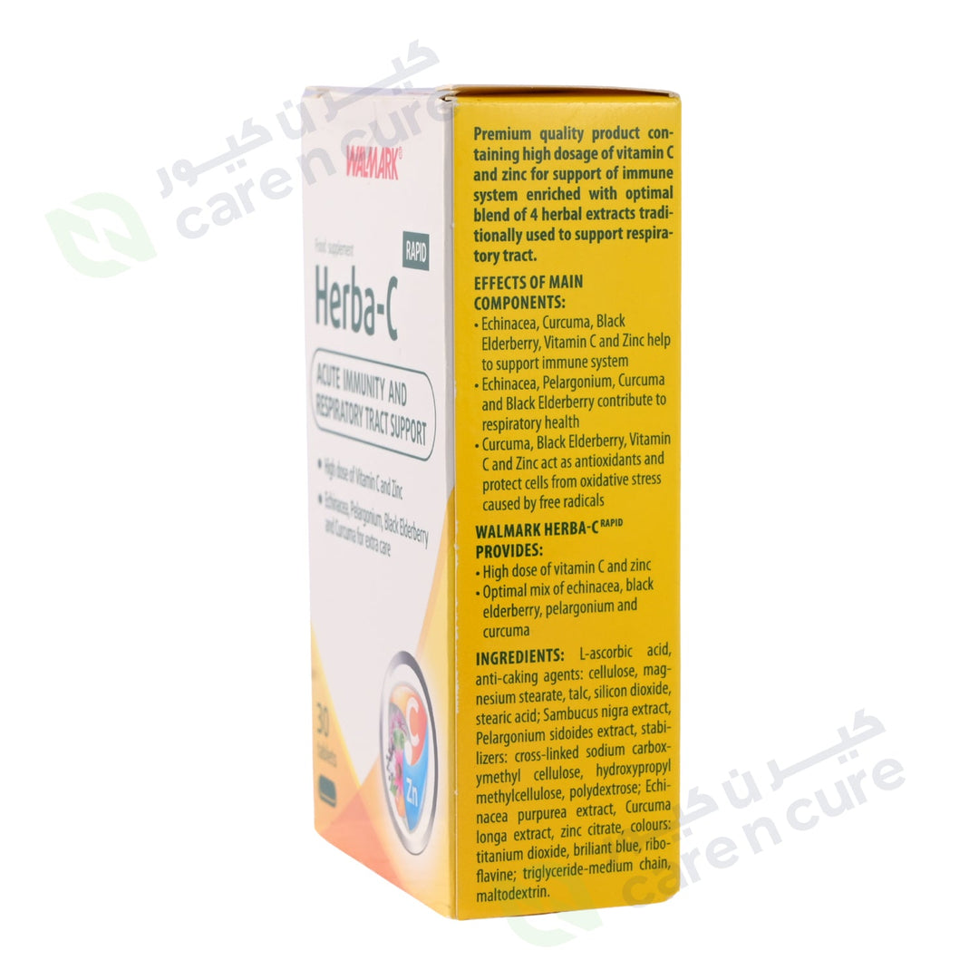 Walmark Herba-C Rapid 30 Pieces Tab