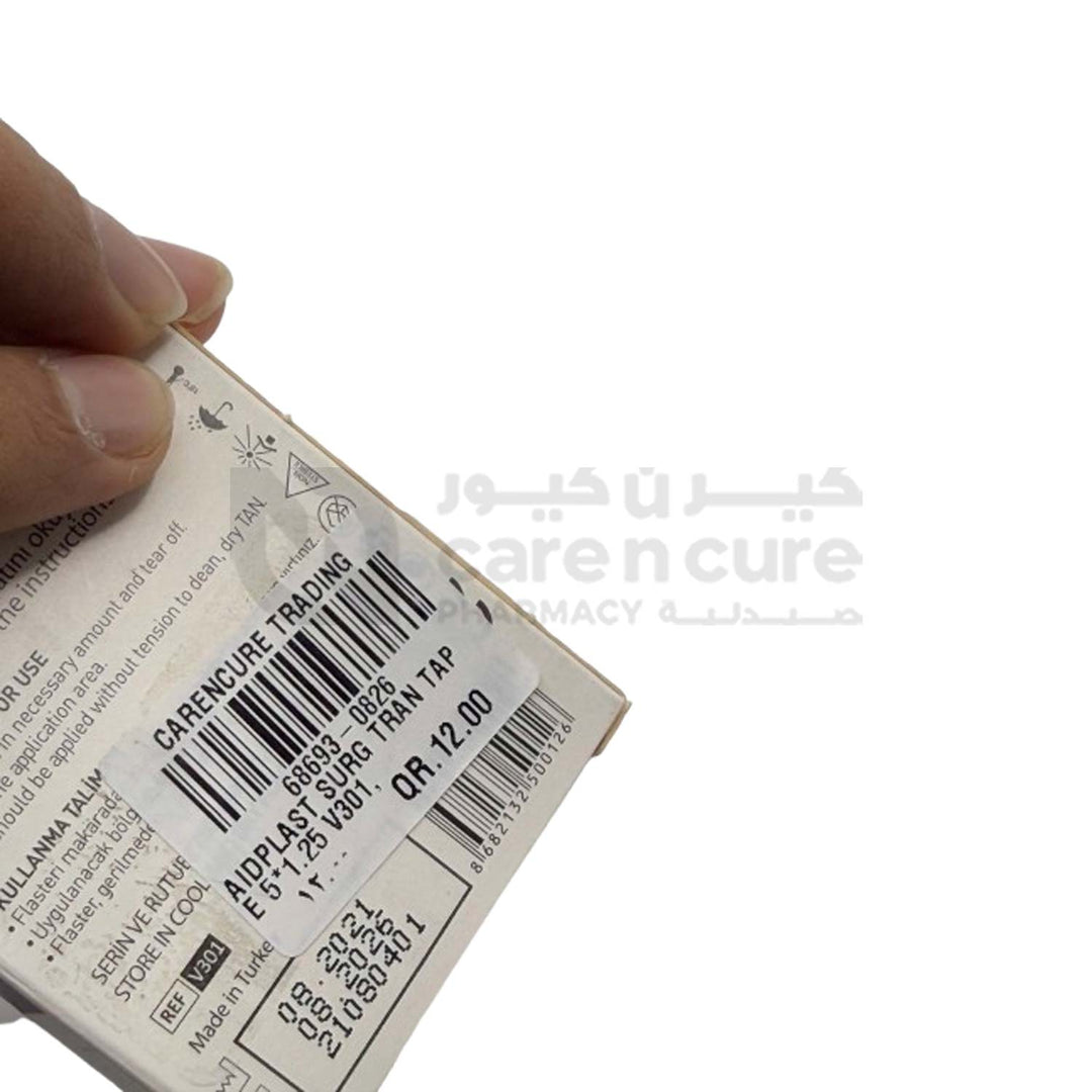 Aidplast Surgical Trans Tape 5*1.25 V301 Aidplast Surgical Trans Tape 5*1.25 V301