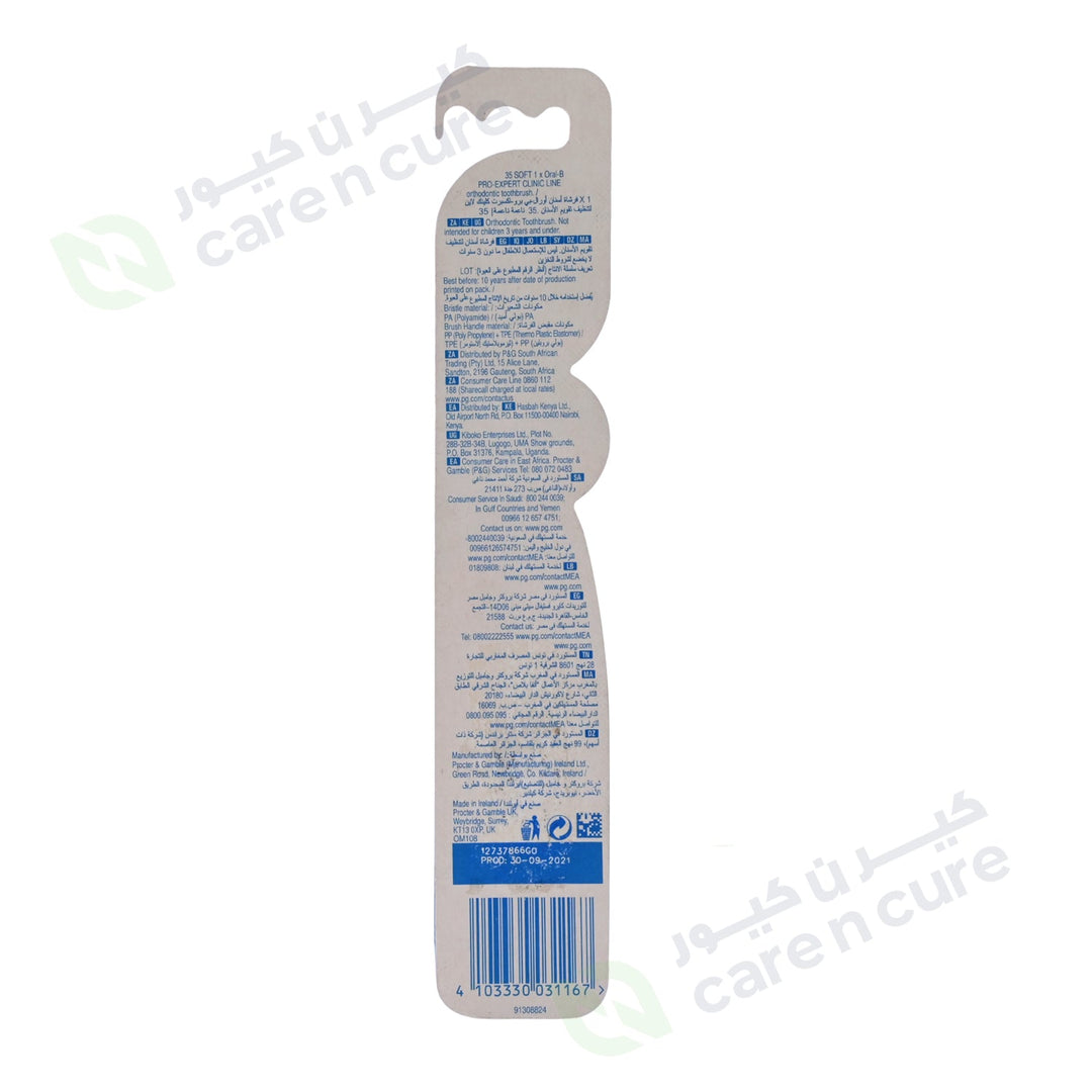 Oral-B Toothbrush Ortho Soft 35